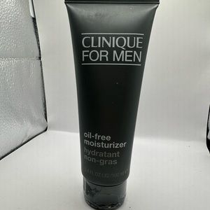 Clinique for men oil-free moisturizer
3.4 ounce